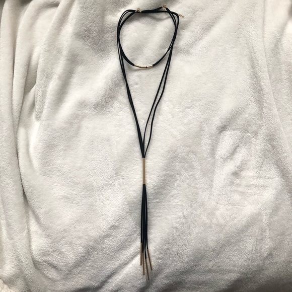 Free People Jewelry - Free People Black Choker Necklace